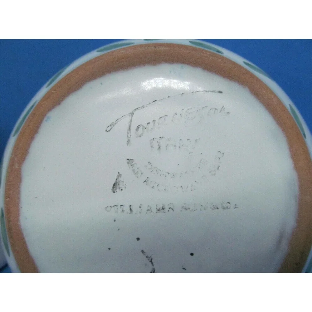 Williams Sonoma Tournesol Italy Sugar Bowl With Lid And Creamer EUC